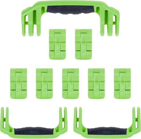 Pelican 1650 Replacement Handle & Latch Set by ColorCase - Black Handles & Double Throw Latches in Kuwait