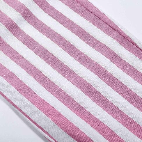 Toddler Baby Boy Girl Cotton Linen Pants Retro Elastic Waist Striped Long Pants Casual Sweatpants Bottoms 0-6 Years in Saudi Arabia
