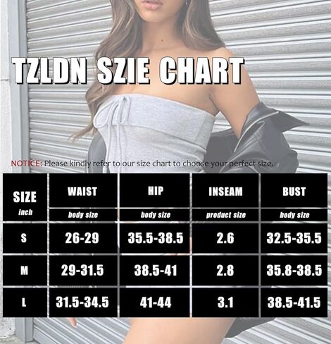 TZLDN 2 Piece Sets for Women Lounge Sets Outfits Going Out Y2k Fold Over Tube Top Bandeau Shorts Cute Casual Pajama Sets in Kuwait