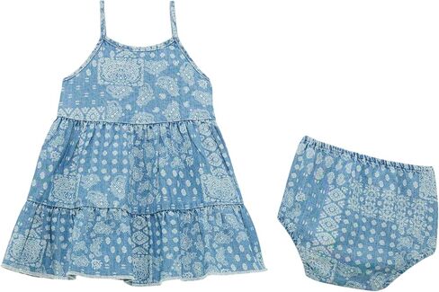 Wrangler (WSL Baby Girls Denim Dress in Kuwait