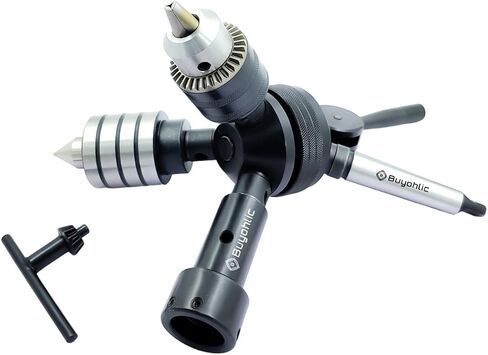 برج Tailstock Turret مع تشاك الحفر ، حامل يموت ومركز مباشر لآلات الدقة (MT3 Shank - 4 محطات) in Saudi Arabia