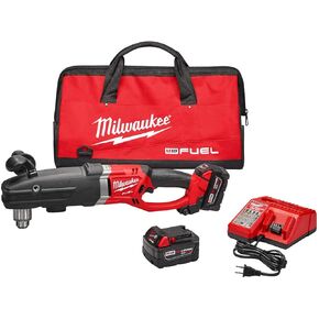 Milwaukee 2709-22 M18 Fuel Super Hawg 1/2" Right Angle Drill Kit