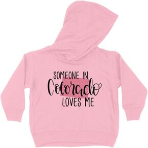 Someone in Colorado Loves Me Kids Hoodie Sweatshirt Toddler