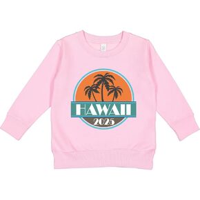 inktastic Hawaii 2025 Vacation Cruise Toddler Sweatshirt