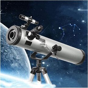 Telescopes for Astronomy telescopes for Astronomy Beginners -Fully-Coated Glass Optics - Ideal Telescope for Beginners Adult 114mm Apeture 5x24 Finder