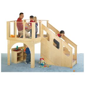Jonti-Craft 9752JC Tots Loft, 24-36 Months