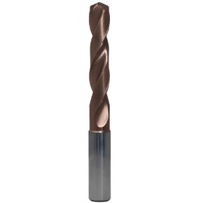 16.2mm Drill Dia.4.72 Inch (120mm) OAL, Solid Carbide Precision Extra Long Spiral CNC Mill Drill Bit Drilling for Hardened Steels Stainless Steel