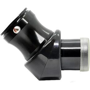 1.25 Inch 45 Degree Diagonal Mirror Erector Prism Corner Mirror for Astronomical Telescope Adapter
