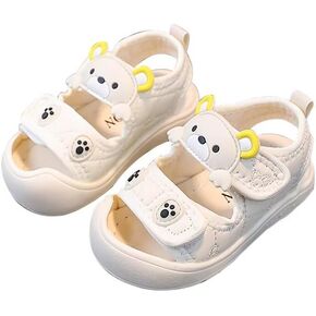 Kids Boy Girl Non Slip Cartoon Bear Summer Sandals for Outdoor Indoor Walking Running School Sport