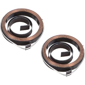 Tool parts 2PCS Drill Press Spring Quill Feed Return Coil Spring Assembly 680mm 36x6x0.5mm