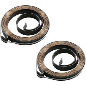 AUNIWAIG 2PCS DRIER PRESS Spring Spring ، طوله 3.21 قدمًا ، مجموعة زنبرك ربيع عودة ربيع QUILL ، 40 مم × 6 مم × 0.7 مم