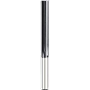 Straight Flute Carbide Machine Reamer 4/6 Flute Chucking Reamer Machine Cutting Tools 2 2.5 3 4 5 6 7 8 9 10mm(4x50x100-4F)