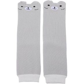 BESTYASH Cute Cartoon Toddler Leg Warmers Soft Elastic Cotton Knee Pads for Crawling Infants