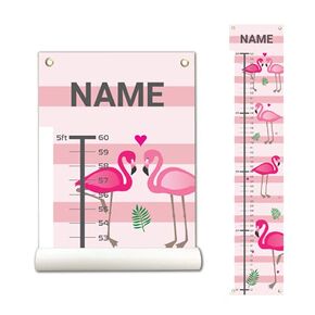 Personalized Kids Canvas Growth Chart, Height Chart, Growth Chart Banner, Planet