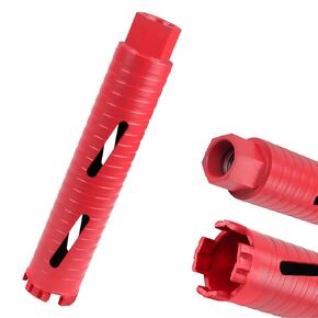 9-1/20 "جاف/رطب متعدد الأغراض مثقاب مثقاب ، 1" المنشار المغطى بالليزر المليون بالليزر ، للخرسانة المسلحة ، الطوب والبناء الصلب ، والتصميم الشاق والتوافق متعدد الاستخدامات