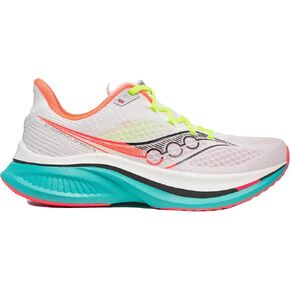 Saucony Men's Endorphin Speed 5 Sneaker, White/Mutant, 9