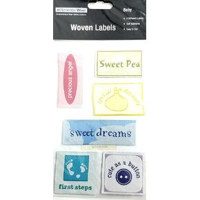 Colorbok Remember When Woven Labels,"Baby"