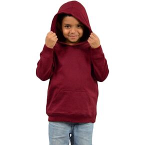 Monag Toddler Fleece Hooded Pullover, Unisex Kids Fleece Hoodie, Children Blank Hoodie