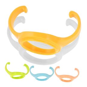 BESPORTBLE 5pcs مقابض زجاجة لزجاجات الرقبة العريضة سهلة تثبيت إكسسوارات آمنة غسالة الصحون للتغذية العملية للمنزل والسفر