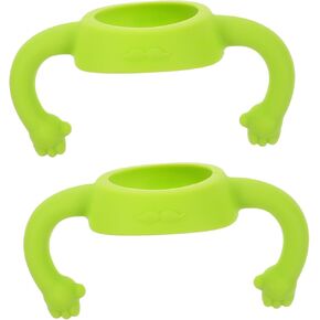 2Pcs Silicone Bottle Handle Milk Bottle for Easy Installation Comfortable and Safe Design for Feeding