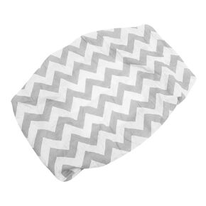 ERINGOGO Changing Table Pad Cover Washable Elastic Changing Pad for Boys Removable Soft Cover Delicate Grey Wave Pattern Comfortable and Breathable Design