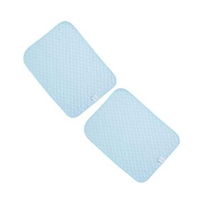 Kisangel 2pcs Washable Urinal Pad Sky-Blue Durable Diaper Changing Menstrual Nursing Pad Highly Absorbent Lightweight Travel-Friendly Design for Pets