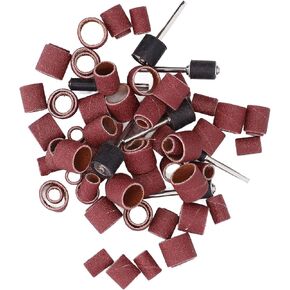 Sanding Drum Set, ​120 Pcs Sturdy Durable Professional Sander Drum Kit, Sanding Sleeves for Electric Grinders Handheld Grinding Machines