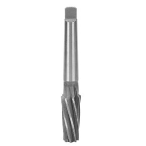 Machine Reamer عالي السرعة من الفولاذ الأسطوانة ، 1:10 taper reamer ، قاطع دقة عالية لمعالجة القالب ، 19 × 50 × 24 مم ، متين HSS Reamer مع القطع