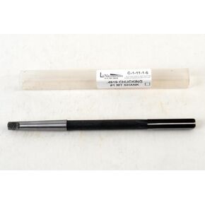 .4919 X #1 Morse Taper Shank X 2" X 8"OAL HSS 6 Flute RHC Reamer