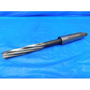 Midwest 27/32" O.D. HSS Reamer Morse Taper #4 Shank Spiral 8 Flute MT4 - PJ0131CG2