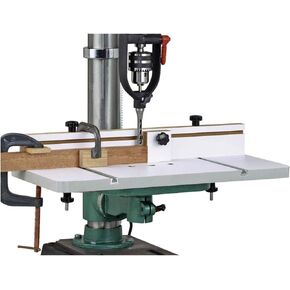 Grizzly Industrial H7827 Universal Drill Press Table with 3" Fence