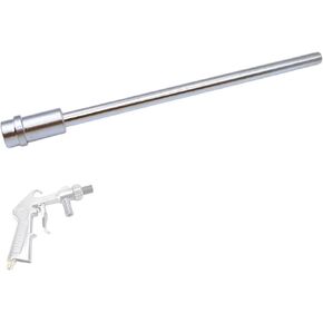 8.4" Extended Sandblaster Nozzle – Precision Abrasive Blaster Tip for Sandblaster Gun Kits, Heavy-Duty Iron Replacement Nozzle for Industrial Surface Prep & Smooth Finishing