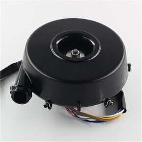 13075 DC12/24V Negative Pressure Centrifugal Fan, Smashing Vibration Vest, Air Bed,Smoking Equipment Blower(24V Blower and Drive)