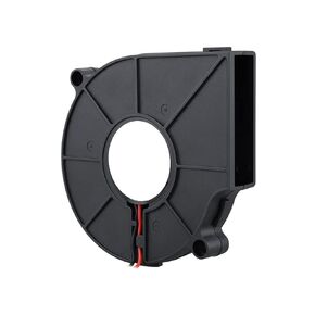 2Pcs DC 5V 12V 24V 75MM 75x15mm 7515 Portable Air Mover Brushless DC Blower Cooling(12VB2.54)