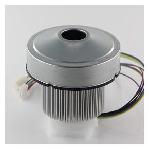 4235 DC 12V DC 24V Three-Phase DC Brushless Seeder Micro Large Air Volume Fan Small High Pressure DC Centrifugal Air Blower,87mm(12V Fan and Drive)
