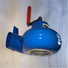 80W-300W Metal Industrial Outdoor Barbecue Iron Gear Hand Crank Blower Hand Fan Manual Fire Blower Popcorn Fan(250W)