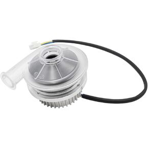 Centrifugal Air Blower C8008-24V/48V Micro DC Brushless Blower, Low Noise Negative Pressure Blower, High Pressure High Speed Centrifugal Blower Plumbing, Home Use(24V Blower and Drive)