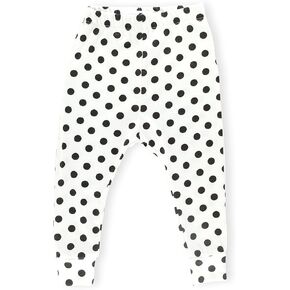 Dear Earth Baby Lightweight Unisex Tencel Polka Dot Leggings