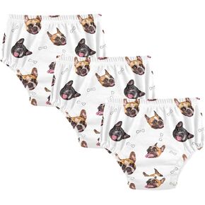 Toddler Potty Training Underwear Cotton Absorbent Soft Baby Girl Boy Potty Training Pant 2T-5T