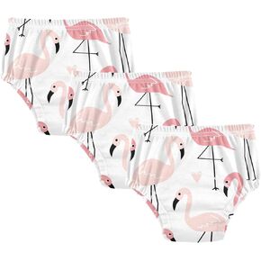 Toddler Potty Training Underwear Cotton Absorbent Soft Baby Girl Boy Potty Training Pant 2T-5T