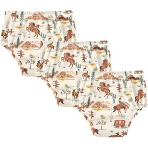 Toddler Potty Training Underwear Cotton Absorbent Soft Baby Girl Boy Potty Training Pant 2T-5T