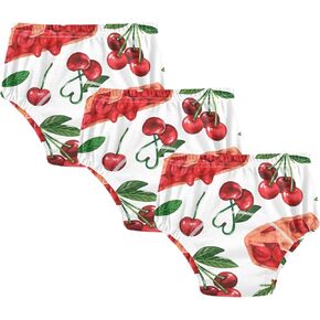 Toddler Potty Training Underwear Cotton Absorbent Soft Baby Girl Boy Potty Training Pant 2T-5T
