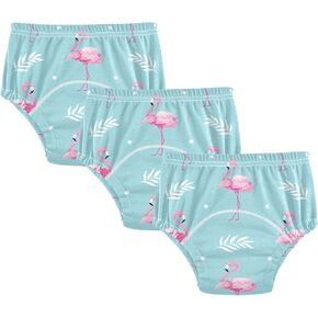Toddler Potty Training Underwear Cotton Absorbent Soft Baby Girl Boy Potty Training Pant 2T-5T