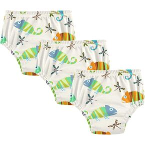 Toddler Potty Training Underwear Cotton Absorbent Soft Baby Girl Boy Potty Training Pant 2T-5T