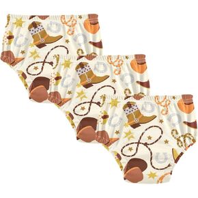 Toddler Potty Training Underwear Cotton Absorbent Soft Baby Girl Boy Potty Training Pant 2T-5T
