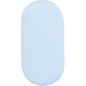 Baby Fitted Bassinet Sheet Newborn Changing Pad Solid Color Breathable Crib Fitted Sheets Mattress