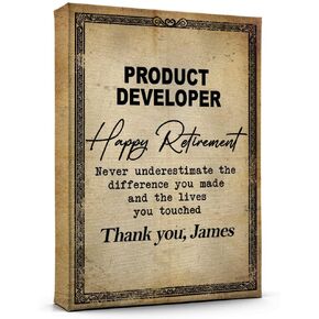 مخصصة اسم Developer Developer Developer Poster ، SQL Database Developer Art Canvas Wall ، هدية عيد الميلاد ، هدايا التقاعد للنساء ، الرجال 8AZ2849