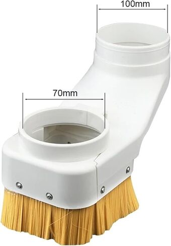 CNC-Spindle Dust Shoe Collector CNC Dust Collector Dust Foot 70/75/80/85/90/100mm Press Wheel Dust Cover Carving Milling Machine Cleaner(75mm) in Saudi Arabia