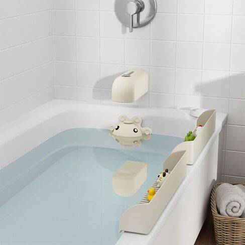 غطاء صنبور حوض الاستحمام ، غطاء صنبور حمام ناعم للأطفال ، غطاء صنبور حمام للحوض ، غطاء صنبور لسلامة حوض الاستحمام ، غطاء صفيحة حوض استحمام صغير ، FIT عالمي (رمادي) in Kuwait