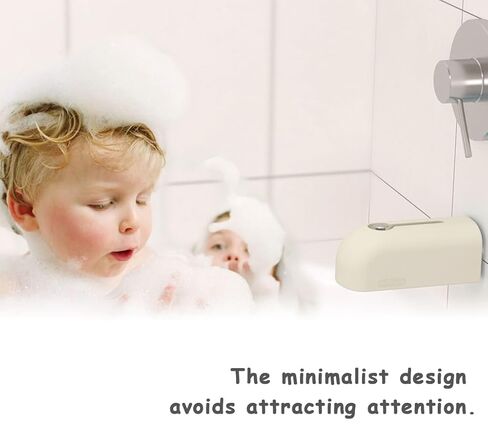 غطاء صنبور حوض الاستحمام ، غطاء صنبور حمام ناعم للأطفال ، غطاء صنبور حمام للحوض ، غطاء صنبور لسلامة حوض الاستحمام ، غطاء صفيحة حوض استحمام صغير ، FIT عالمي (رمادي) in Kuwait